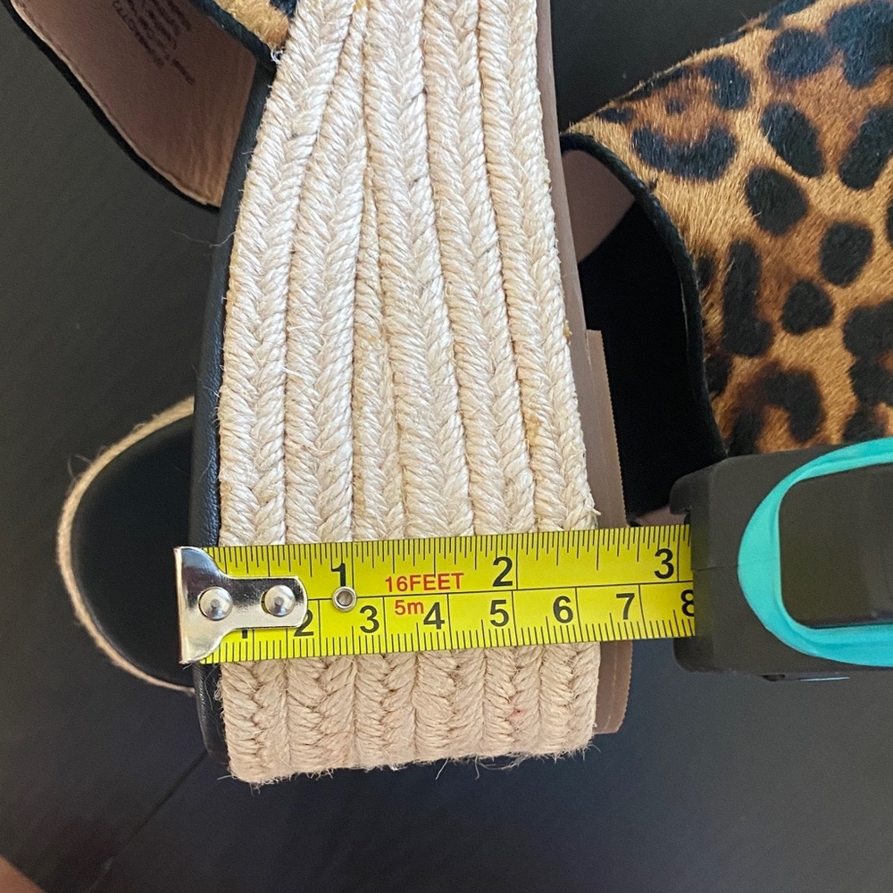 J. Crew Leopard Print Sandals - Picture 6 of 6